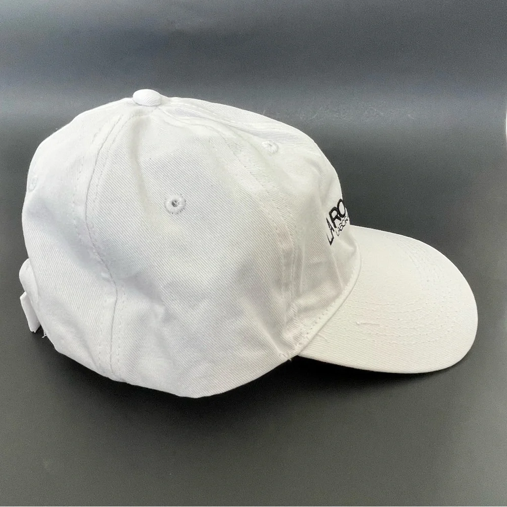 La Roche Posay White Baseball Cap Hat Branding Logo